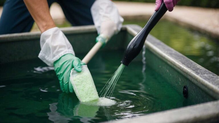 Como Limpar a Piscina Verde: Passo a Passo para Restaurar a Água Cristalina