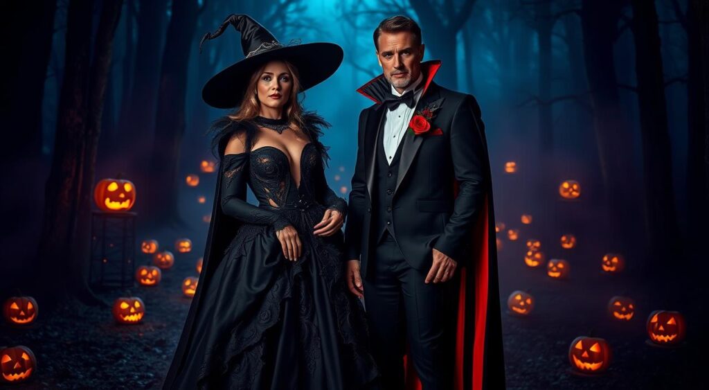 fantasia de casal halloween