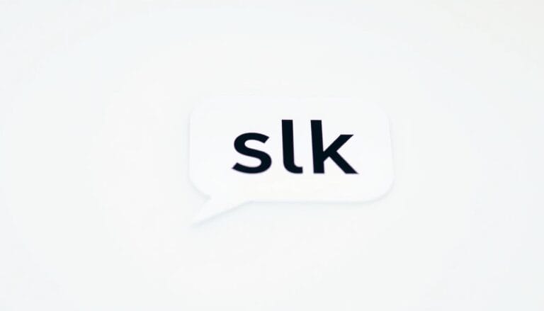 o que significa slk no whatsapp